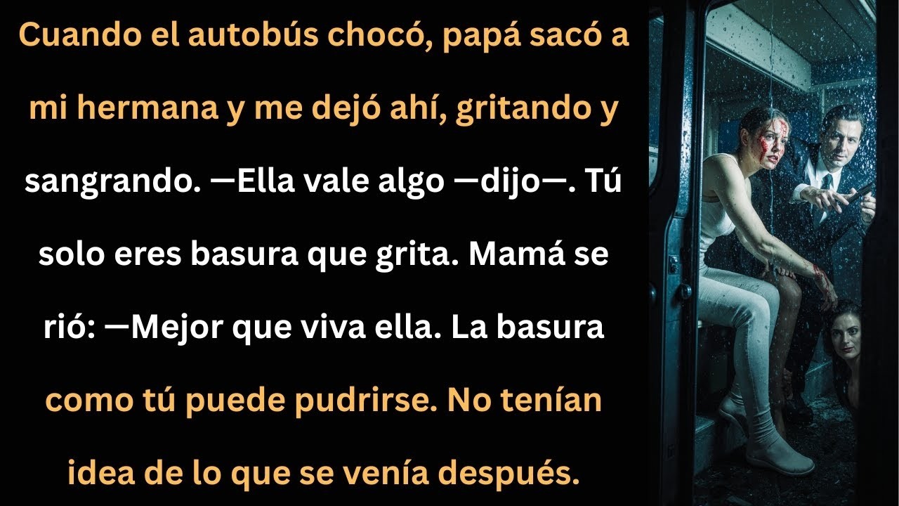 Mi papá salvó a mi hermana y me dejó morir… pero no imaginan lo que hice después
