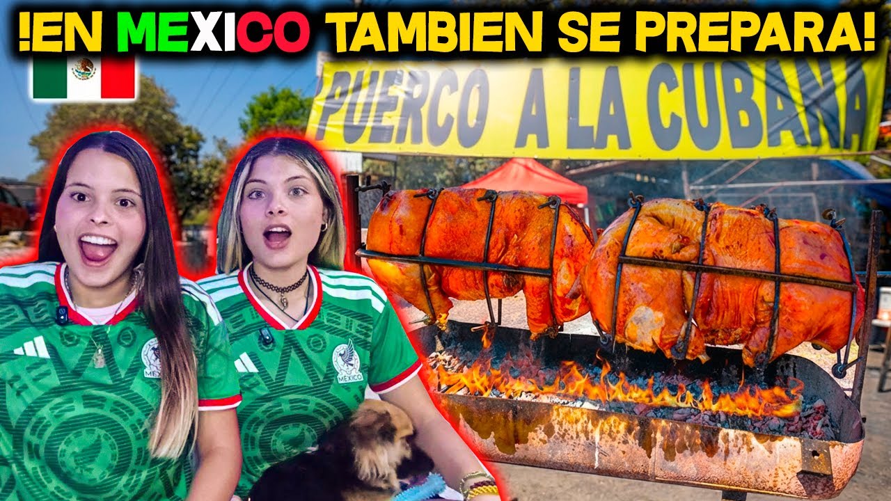 PUERCO ASADO A LA CUBANA(Mexicana) - CUBANAS REACCIONAN