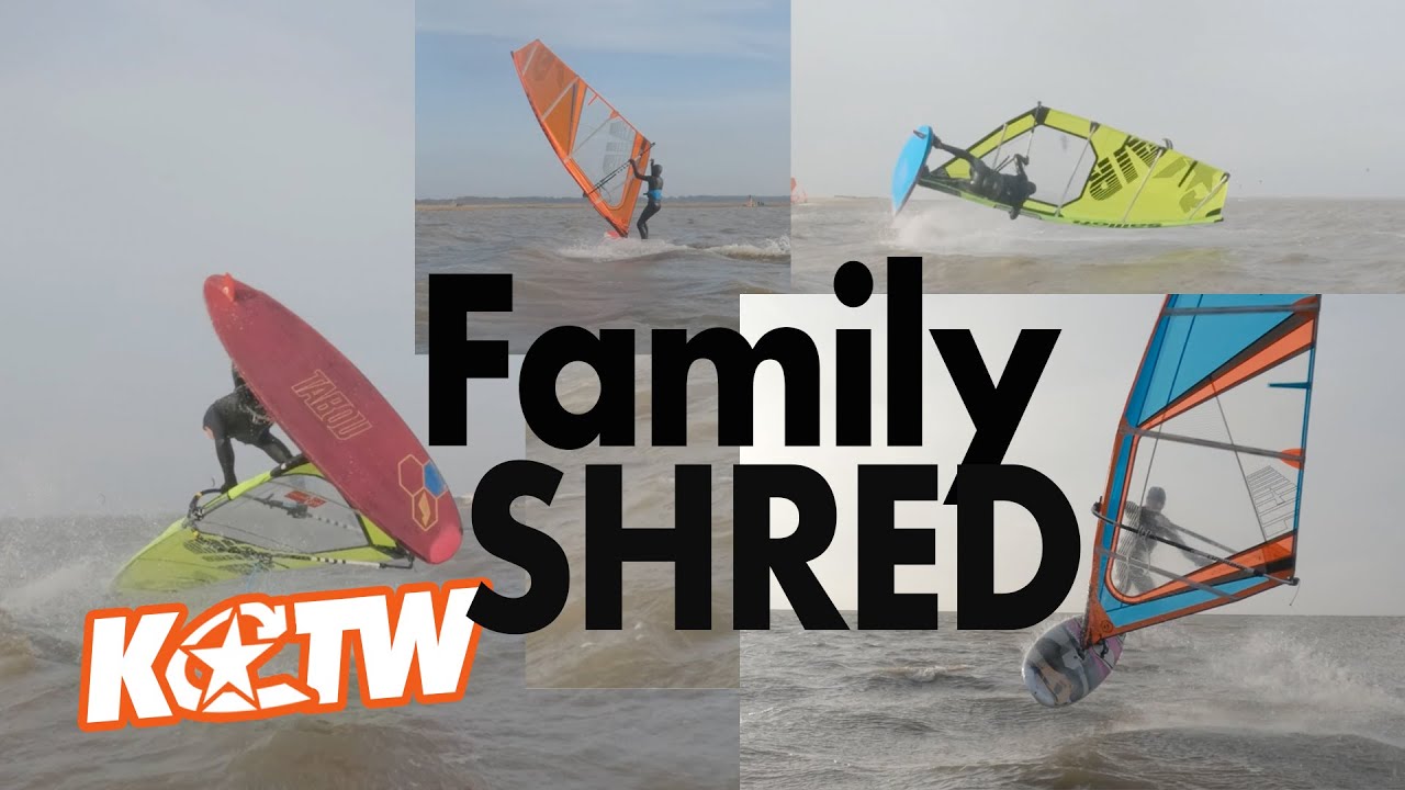 Family Shred in Sankt Peter Süd | Freestyle Windsurfing