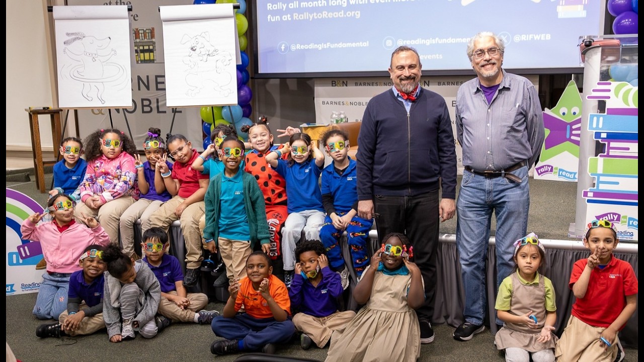 Reading Inspires! event with Barnes & Noble | Rally to Read Year 5