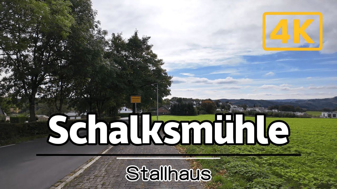 Schalksmühle Stallhaus Walk in 4K UHD – Hidden Village Vibes in NRW