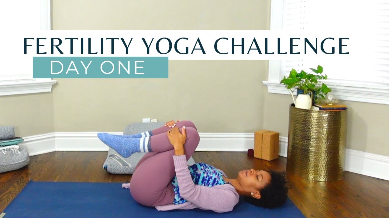 Fertility Yoga Challenge: Day 1 | 7 Days of Yoga for Fertility | Five Minute Fertility Yoga