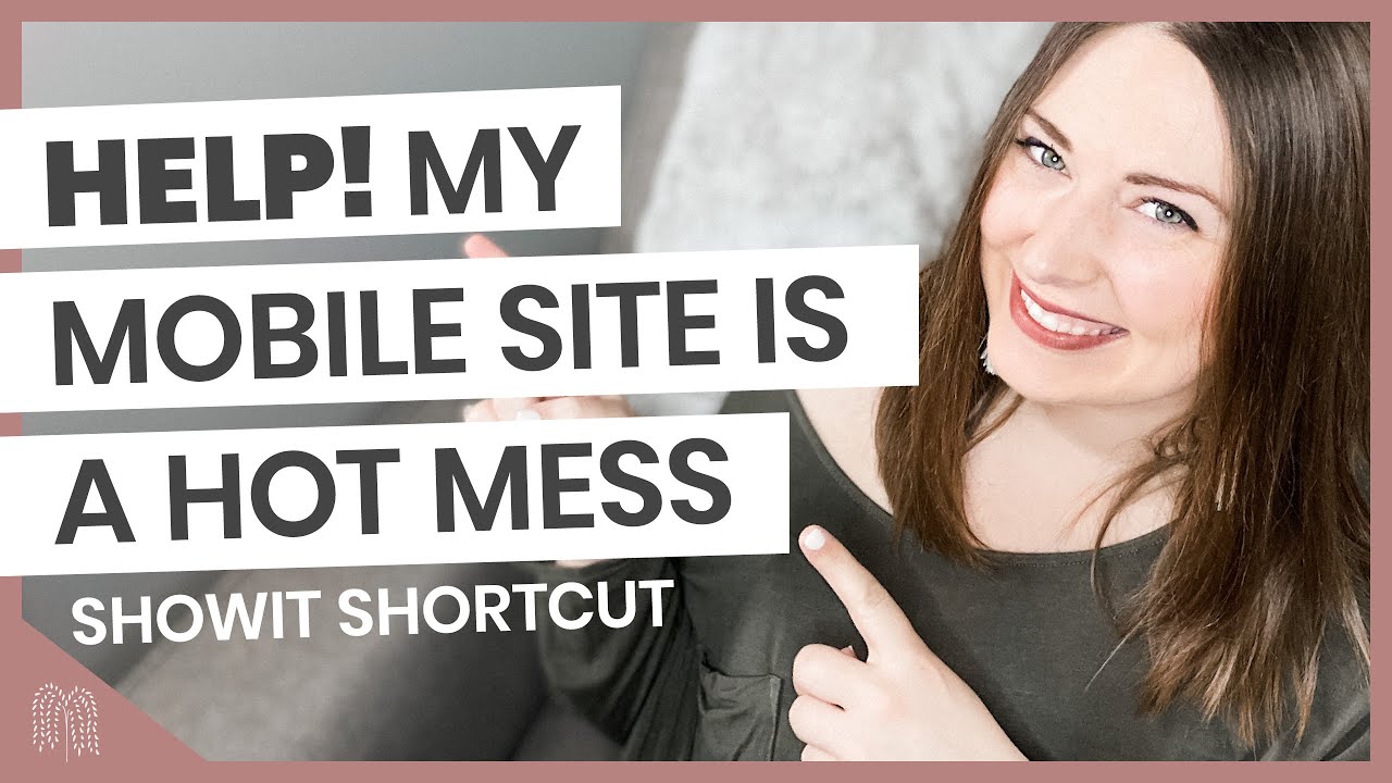 How to Quickly Fix Your Mobile Layout on Showit