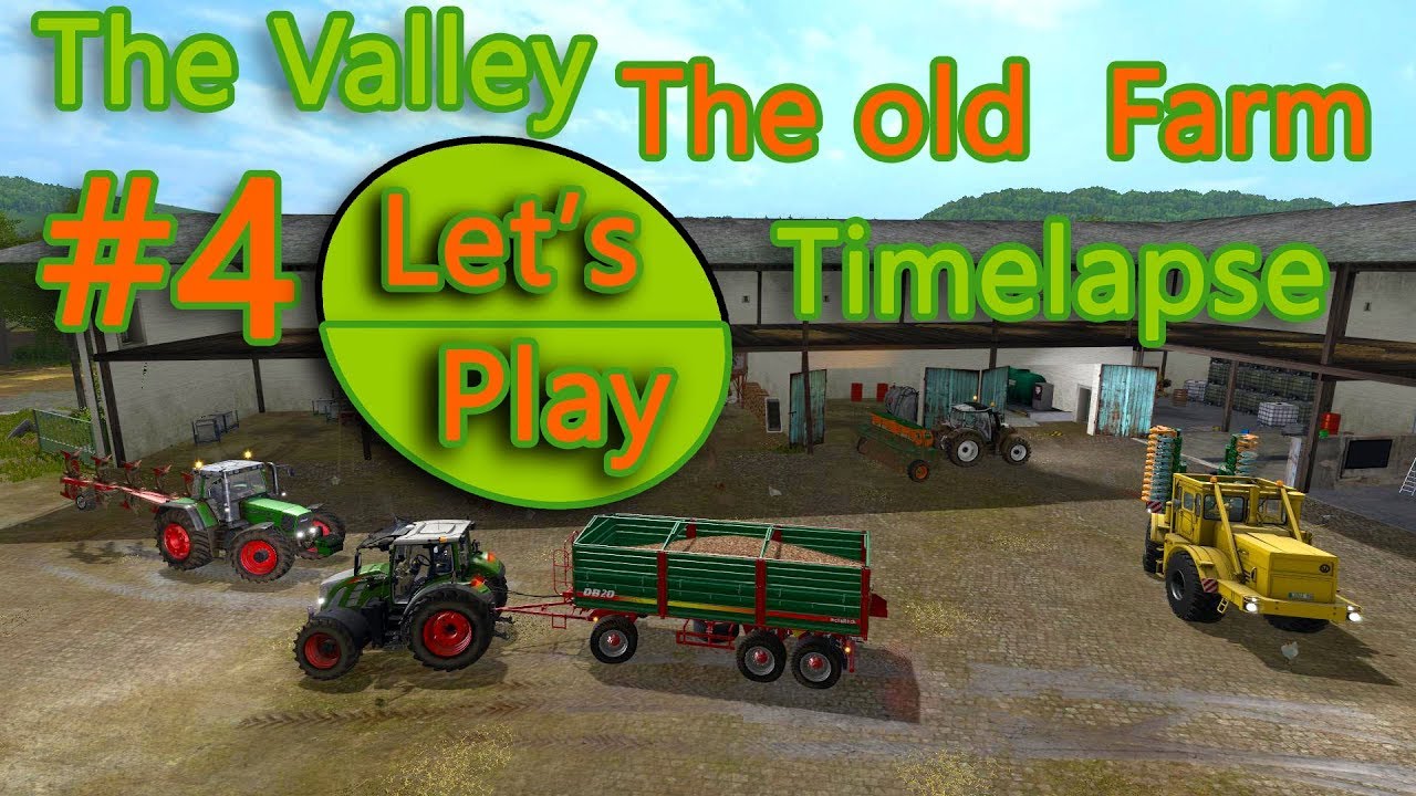 FENDT FAVORİT 824 -- The Valley The old Farm: Timelapse FS17 -- #4