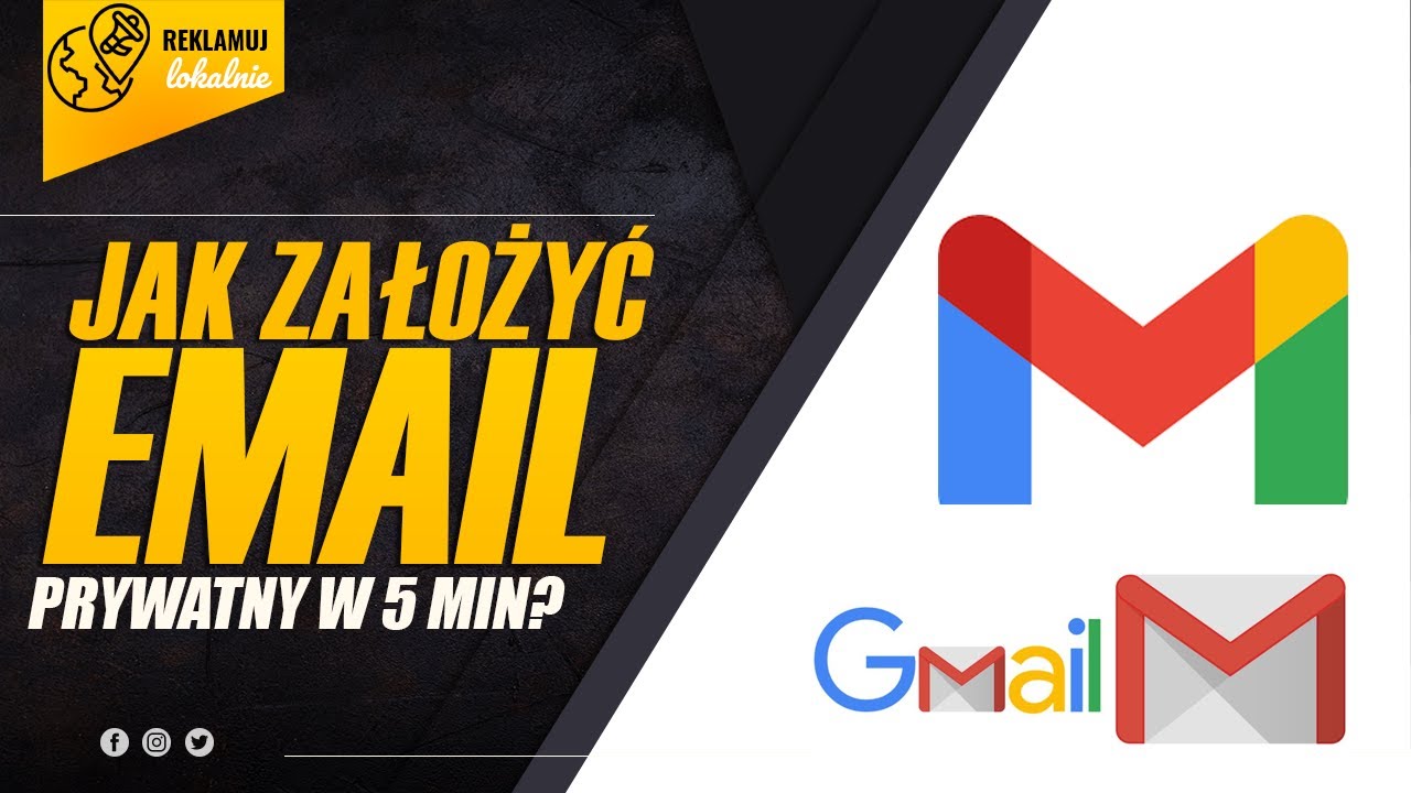 Jak założyć pocztę email na Gmail w 5 min? [PORADNIK   KROK PO KROKU]