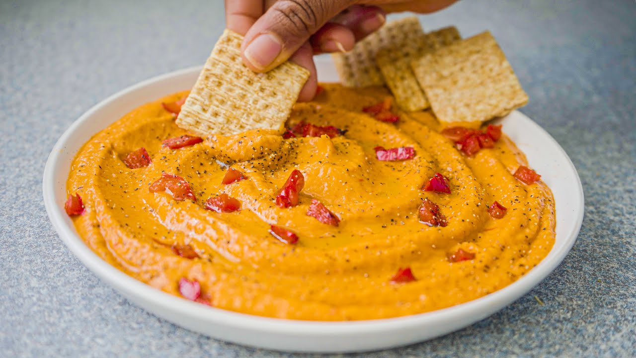 HUMMUS - How To Make Hummus without using a Food Processor