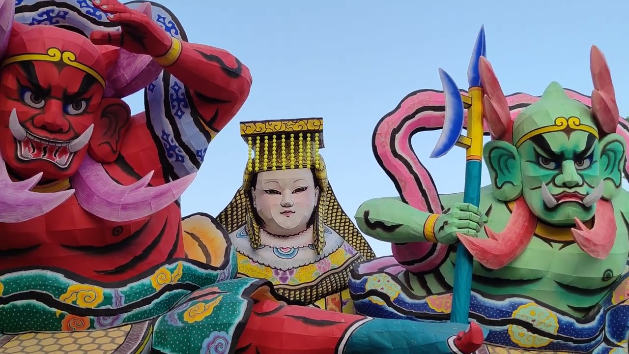 2026台灣燈會-青森睡魔移師朴子配天宮停車場重新組裝：總指揮-「下町貴族」