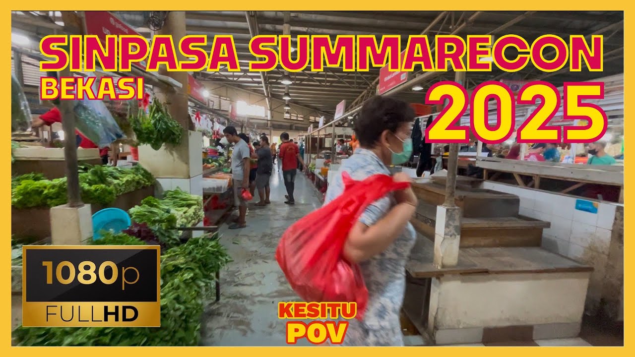 SINPASA SUMMARECON BEKASI (1080 60fps) POV - BERBURU BAHAN RAMADHAN DI PASAR MODERN