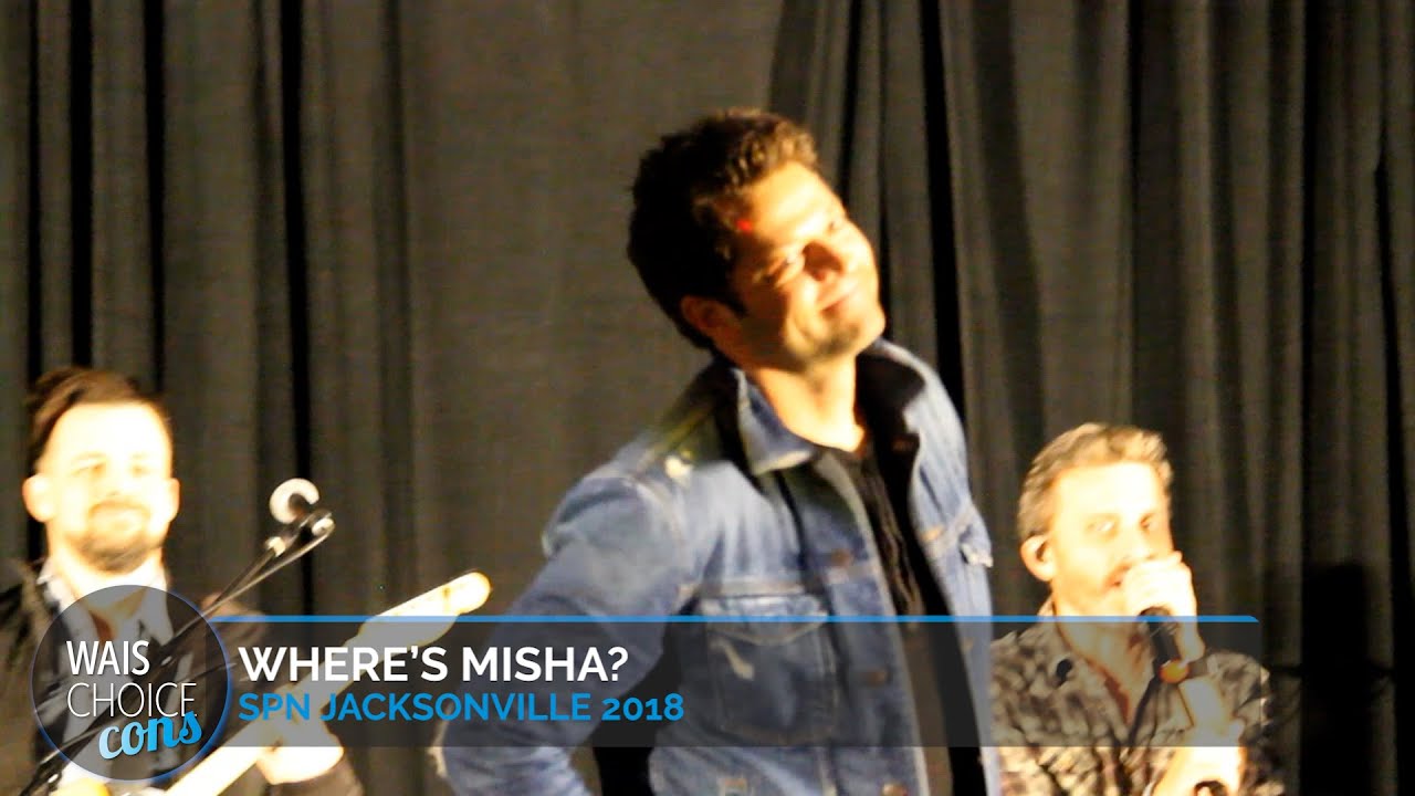 Where's Misha? || SPN Jacksonville 2018