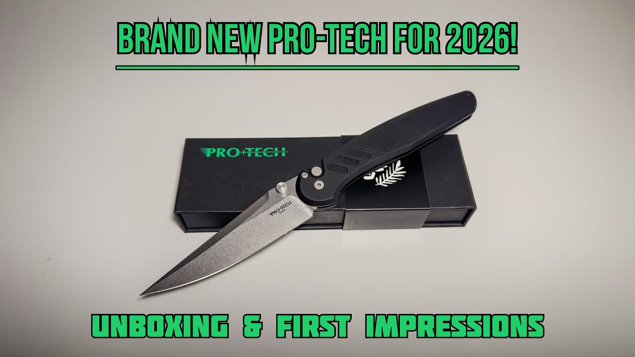 New Pro-Tech Knives Model For 2026 - Avalon