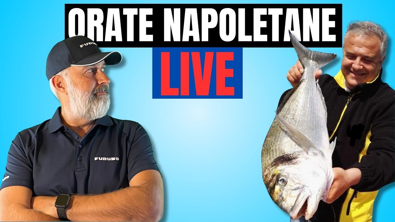 🎣 Live imperdibile con Michele Prezioso: La tecnica napoletana per la pesca alle orate! 🐟