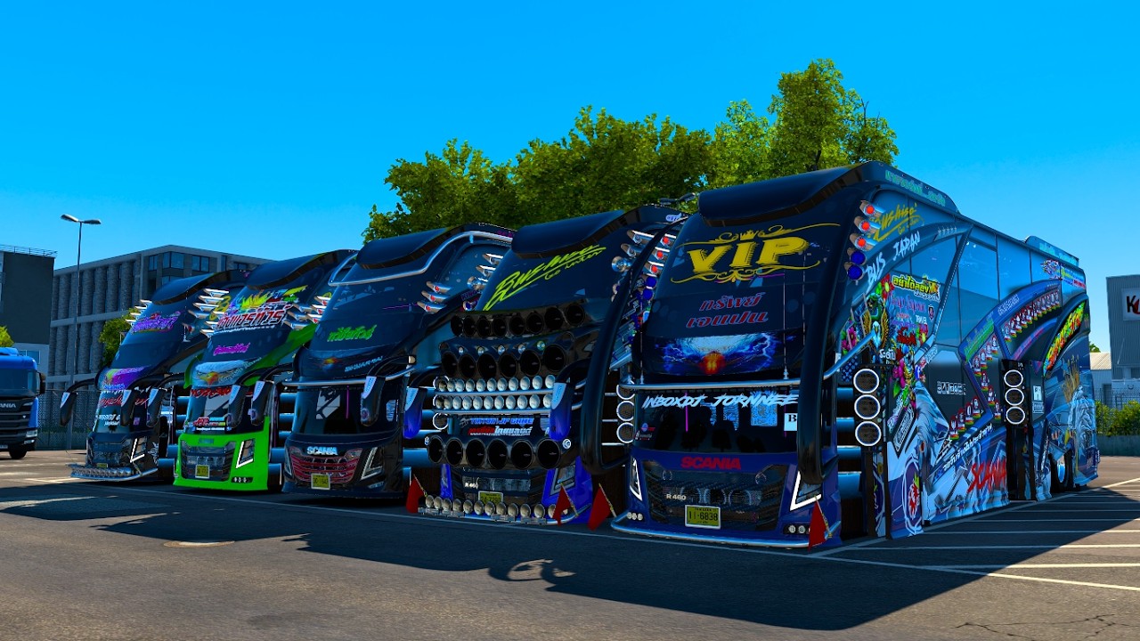 Ep.40 ทริปลงใต้ยาวๆ 900 กม.#ets2  #logitechg923  #airskyline888