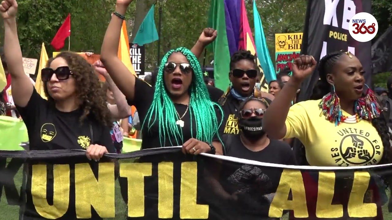 Kill the Bill protest: Hundreds march in London and across UK - News 360 Tv