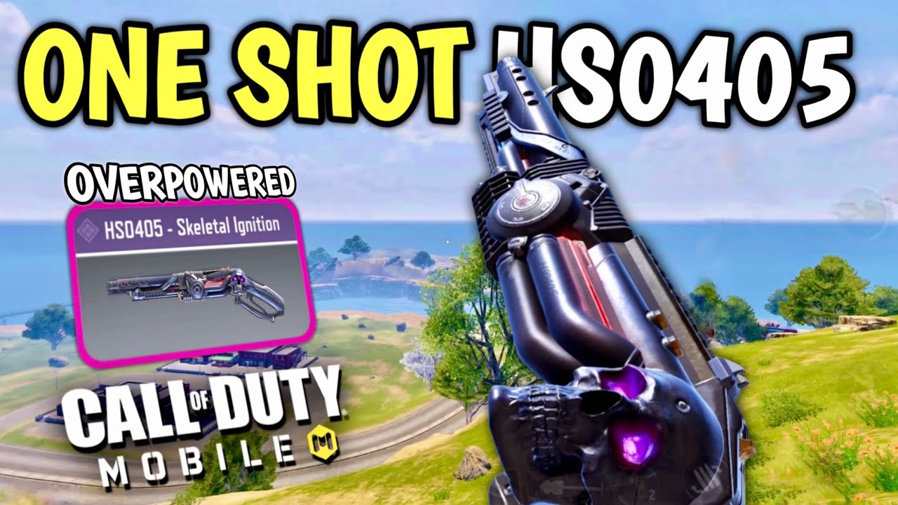 BEST Hs0405 1-SHOT (ADS+ HIPFIRE ) GUNSMITH is OVERPOWERED😍 | SOLO vs SQUAD | COD MOBILE