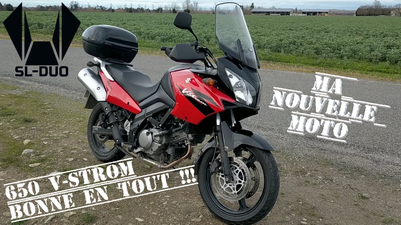 Présentation Suzuki DL 650 Vstrom de 2005. Ma nouvelle Moto!!