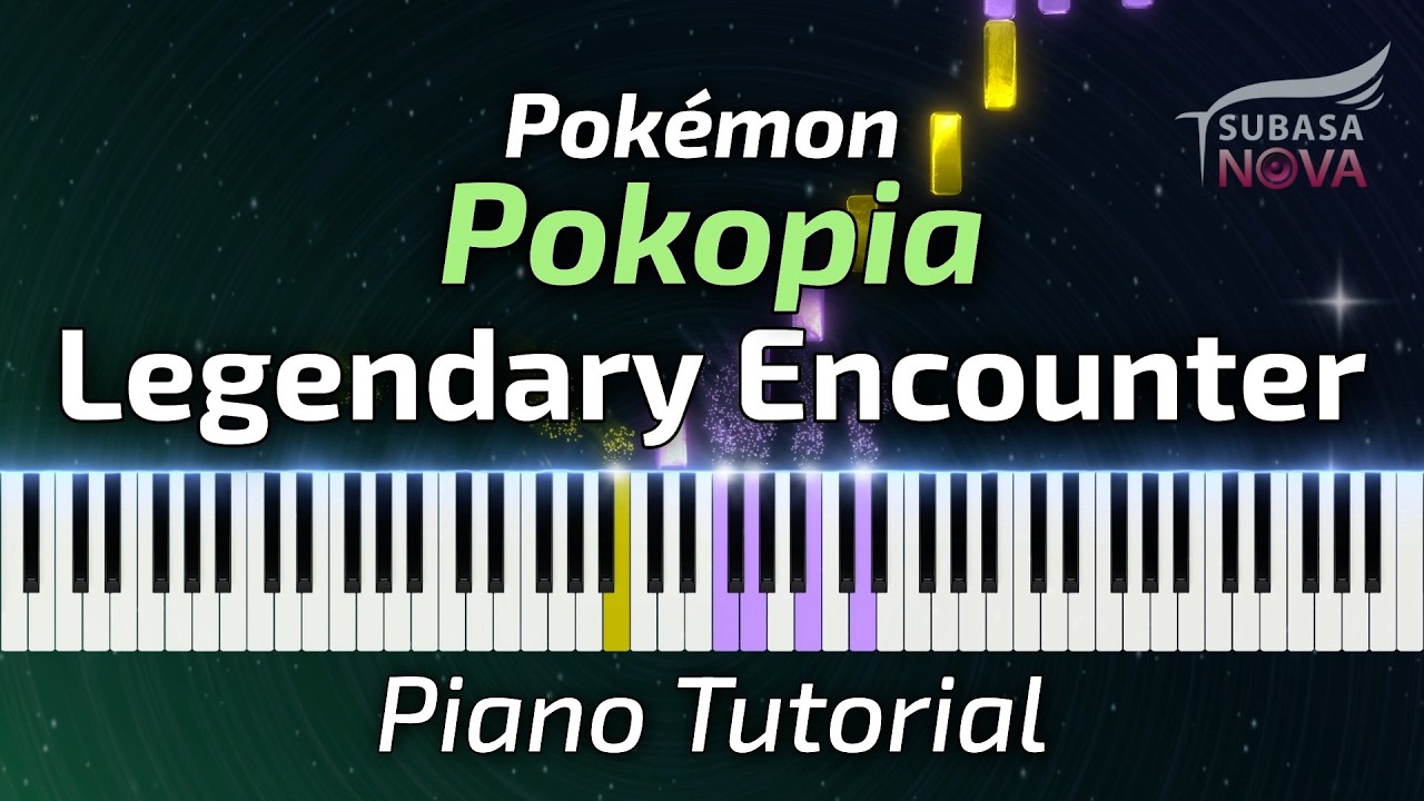 Legendary Encounter - Pokémon Pokopia | Piano Tutorial & Sheet Music