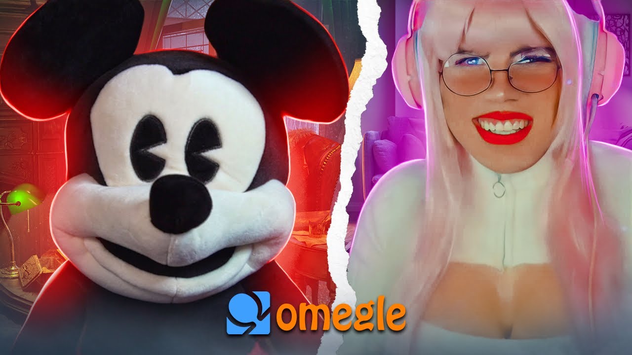 Mickey Mouse goes on Omegle