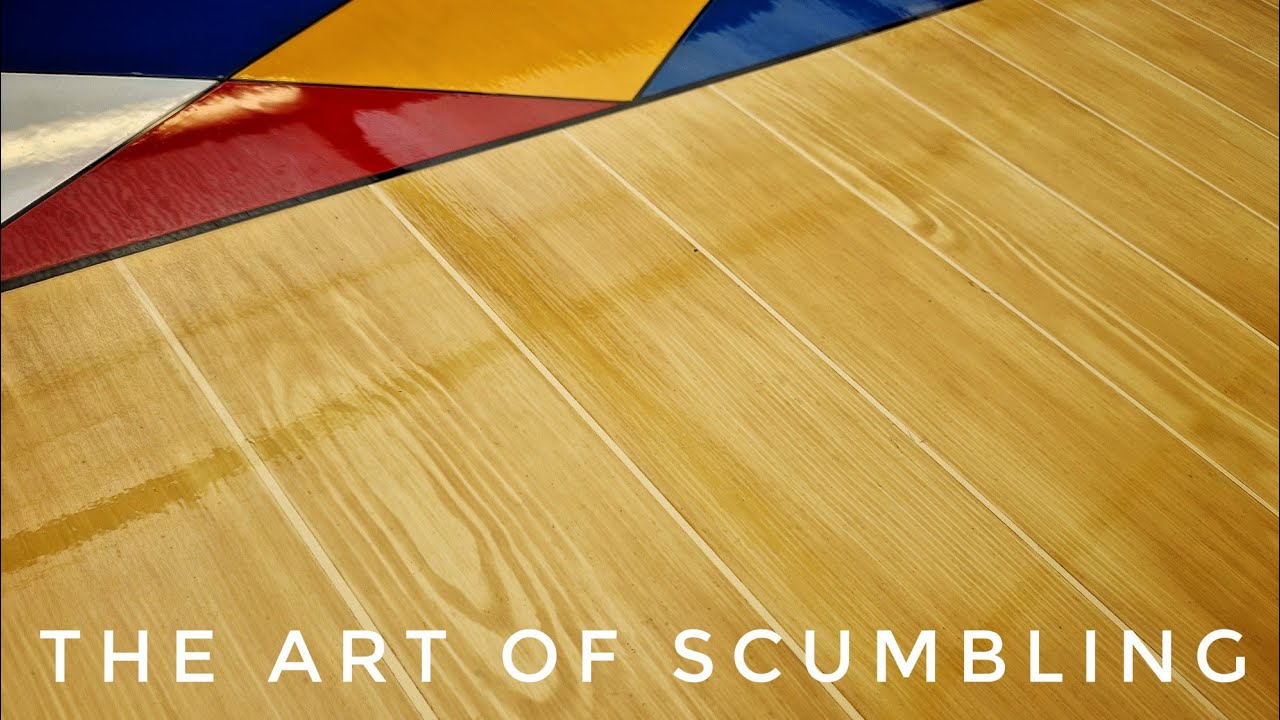 Narrowboat Scumbling