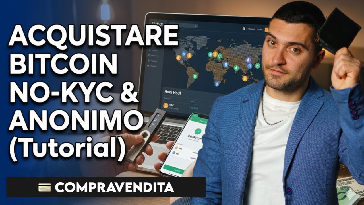 Acquistare Bitcoin Peer To Peer (NO-KYC e ANONIMO) - Tutorial Hodl Hodl
