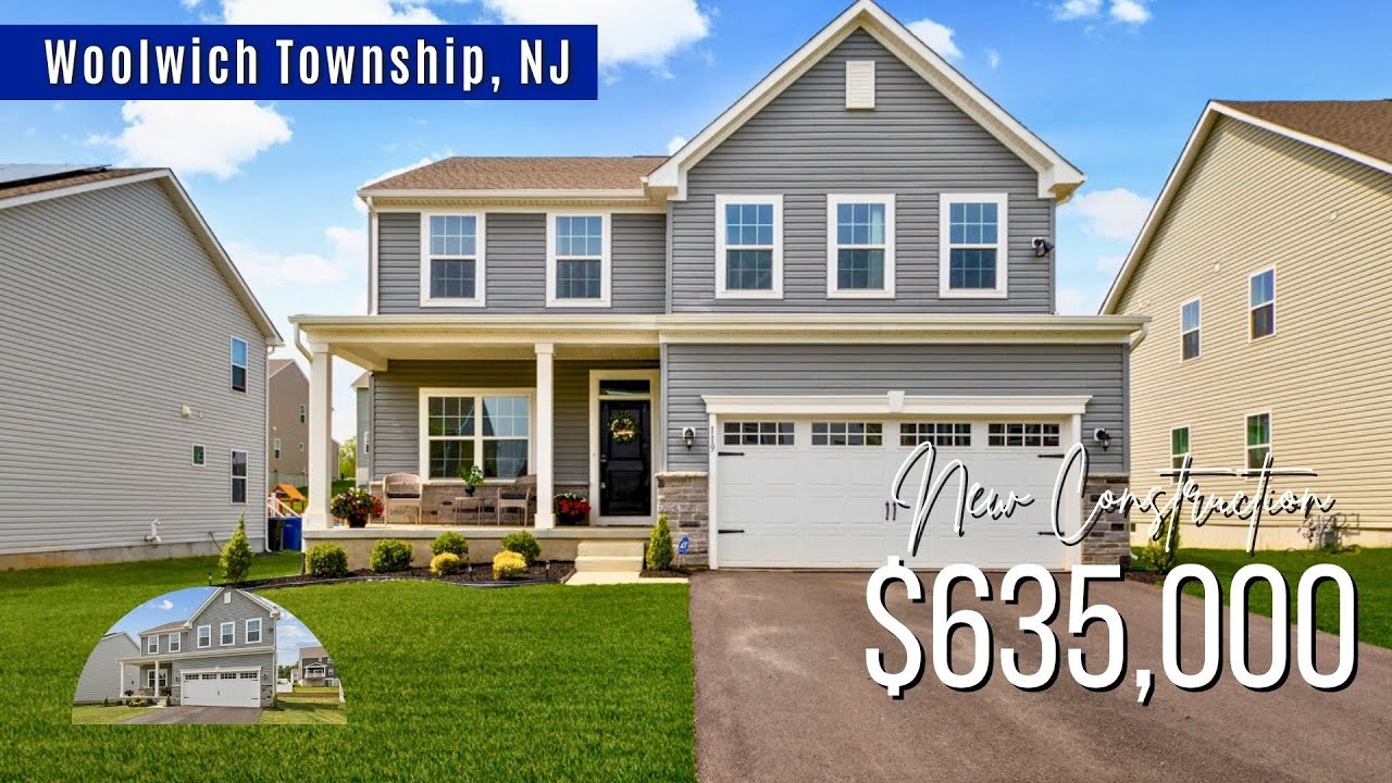 NEW CONSTRUCTION | South New Jersey House For Sale | 5 Bed | 3.5 Bath | Single Family | HOUSE TOUR