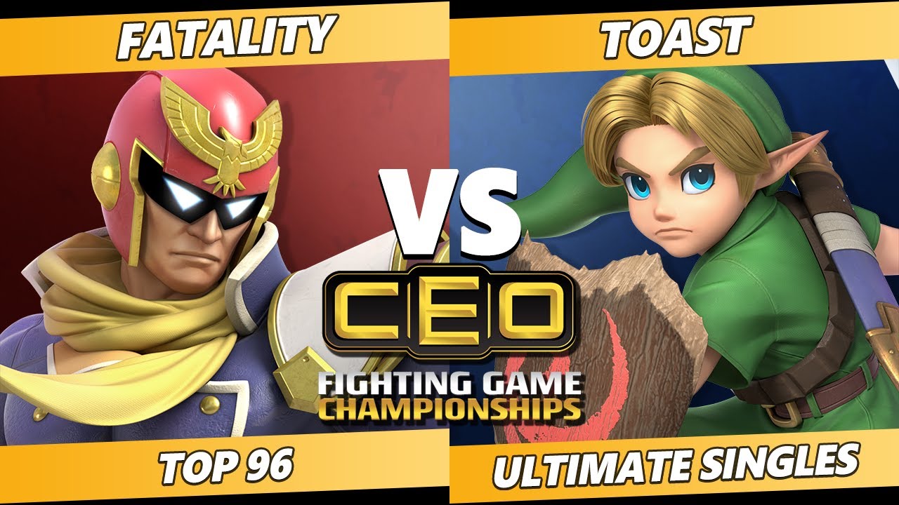 CEO 2021 - Fatality (Captain Falcon) Vs. Toast (Young Link) SSBU Ultimate Tournament