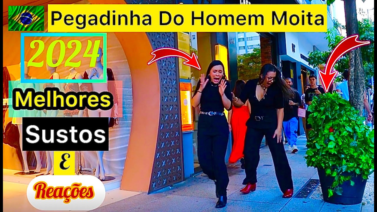 Pegadinha: Melhores Sustos e Reações | Ultimate Best Of Bushman Prank Compilation 2024