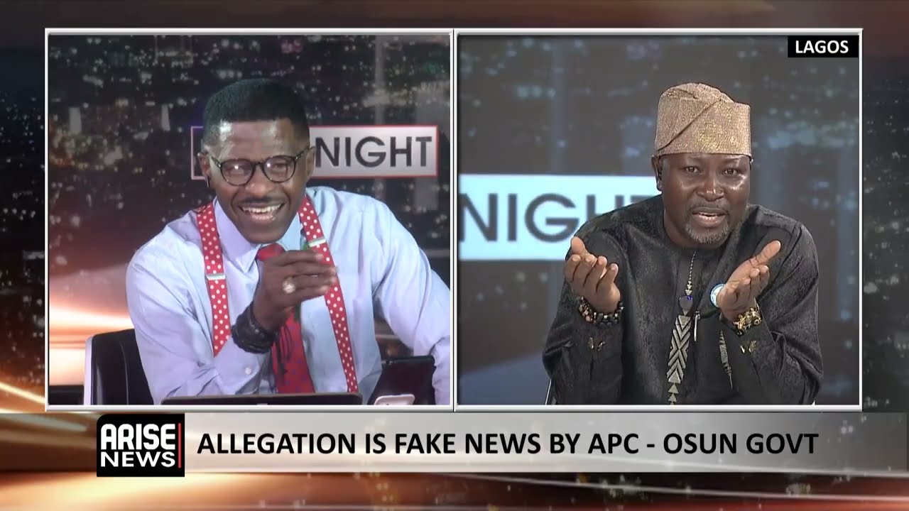 Allegations is Fake News by APC - Osun Govt -Oduoye