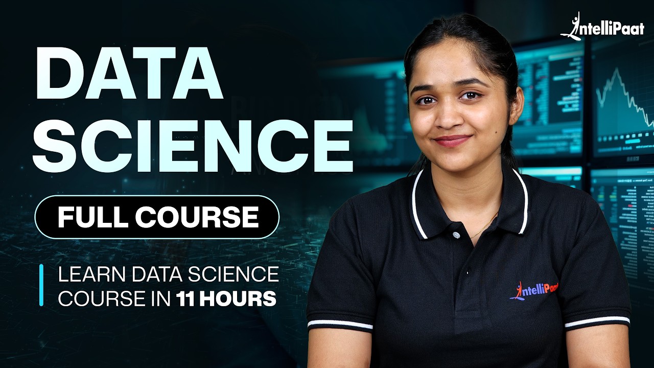 Learn Data Science For Free (2026) | Complete Full Data Science Course | Intellipaat