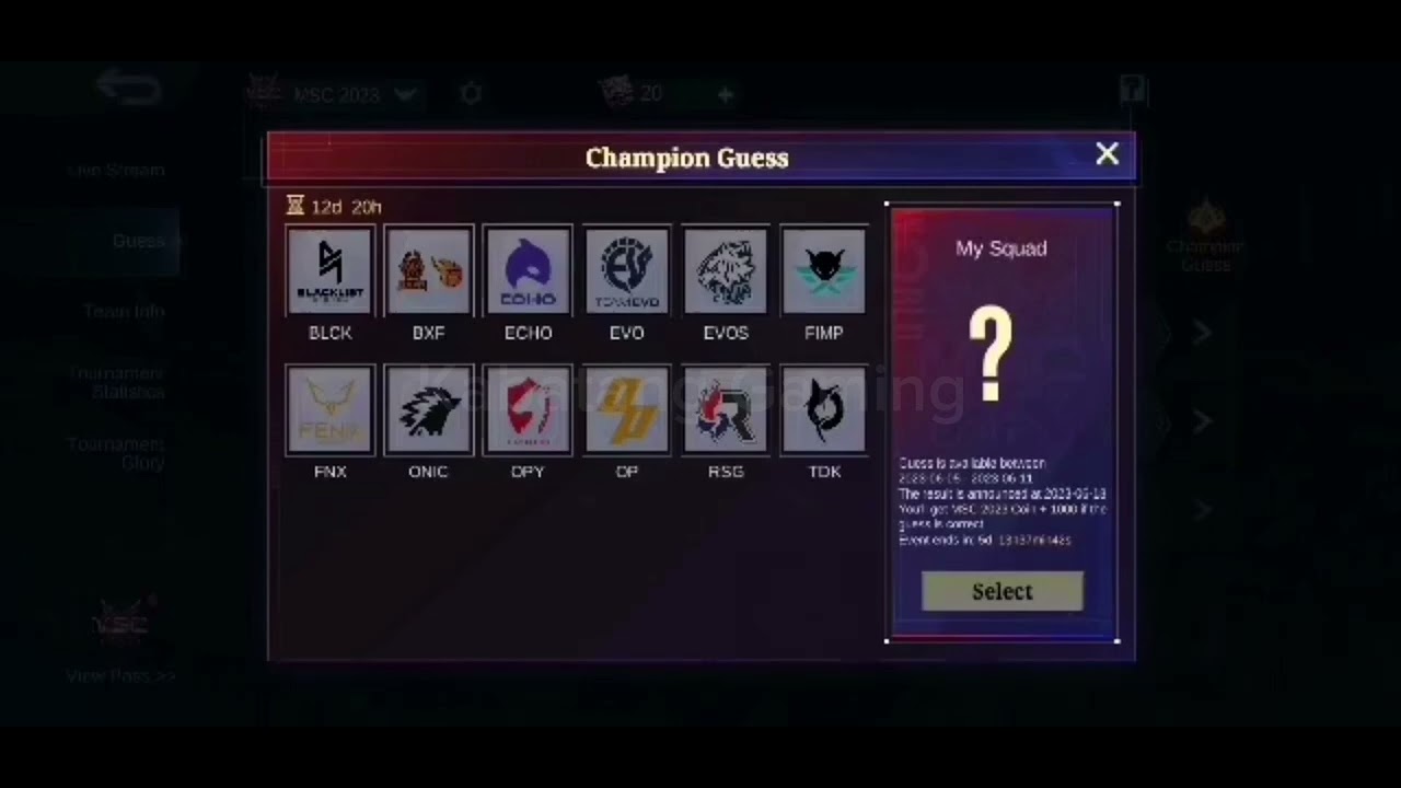 How to get 2023 MSC Skin for free? Here&rsquo;s how! #MSC2023 #seatheworld