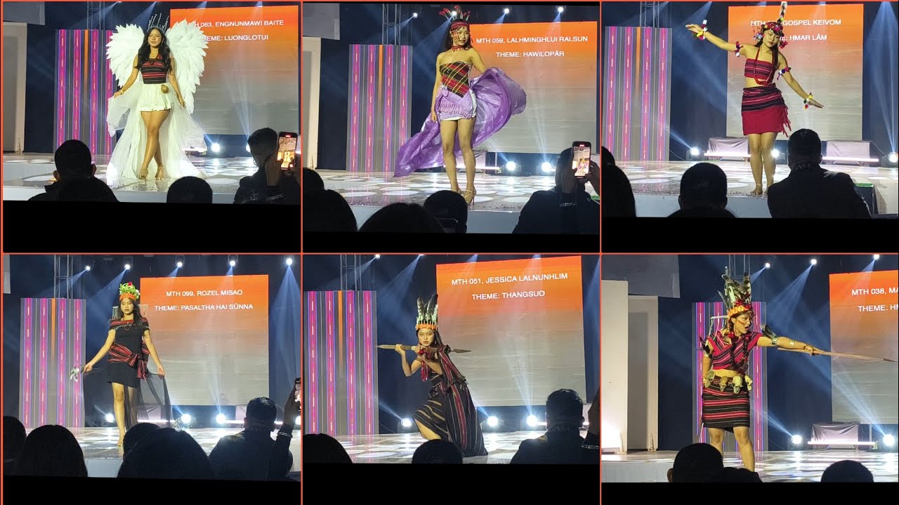 2nd MISS TEEN HMAR. Traditional Costume Night.