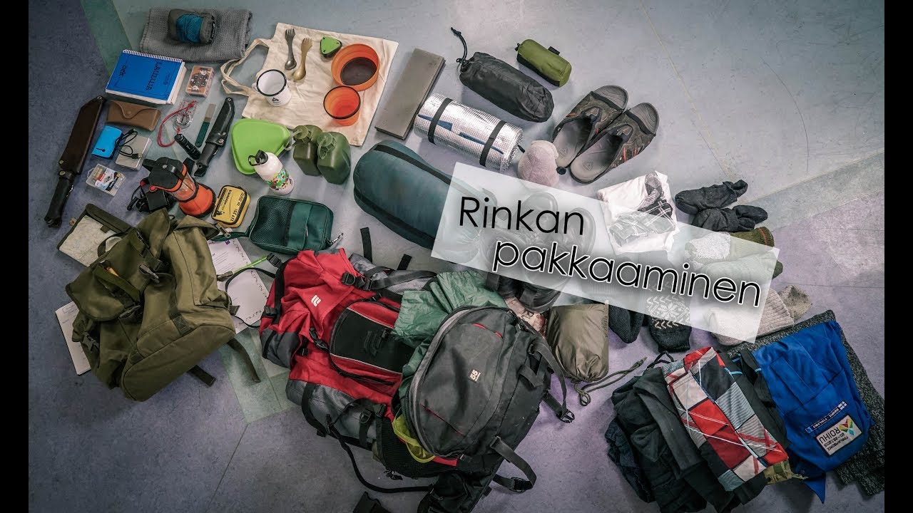 Mitä mukaan metsäleirille?