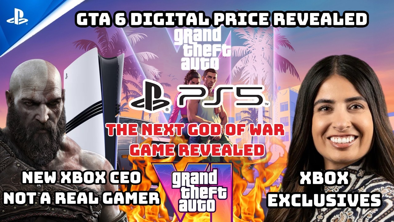 The Next God of War Revealed - GTA 6 Digital Price - New Xbox CEO Xbox Exclusives & Not a Gamer