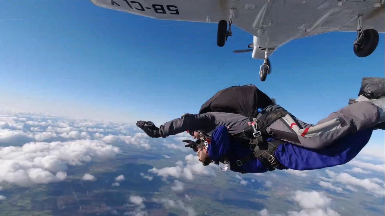 Skydive with Irish Parachute club, Offaly, Ireland