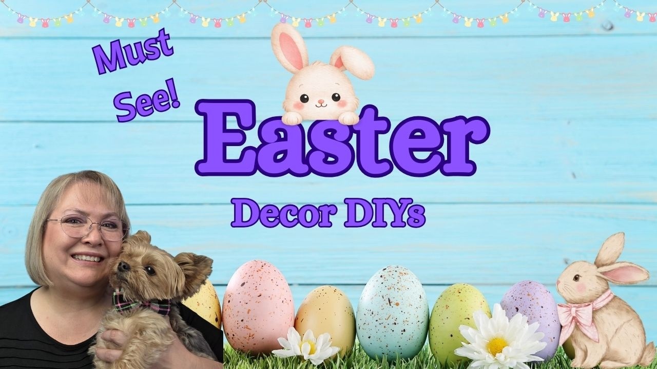 MUST SEE EASTER DECOR DIYS/ SPRING CRAFTS/EASTER BUNNY DIYS