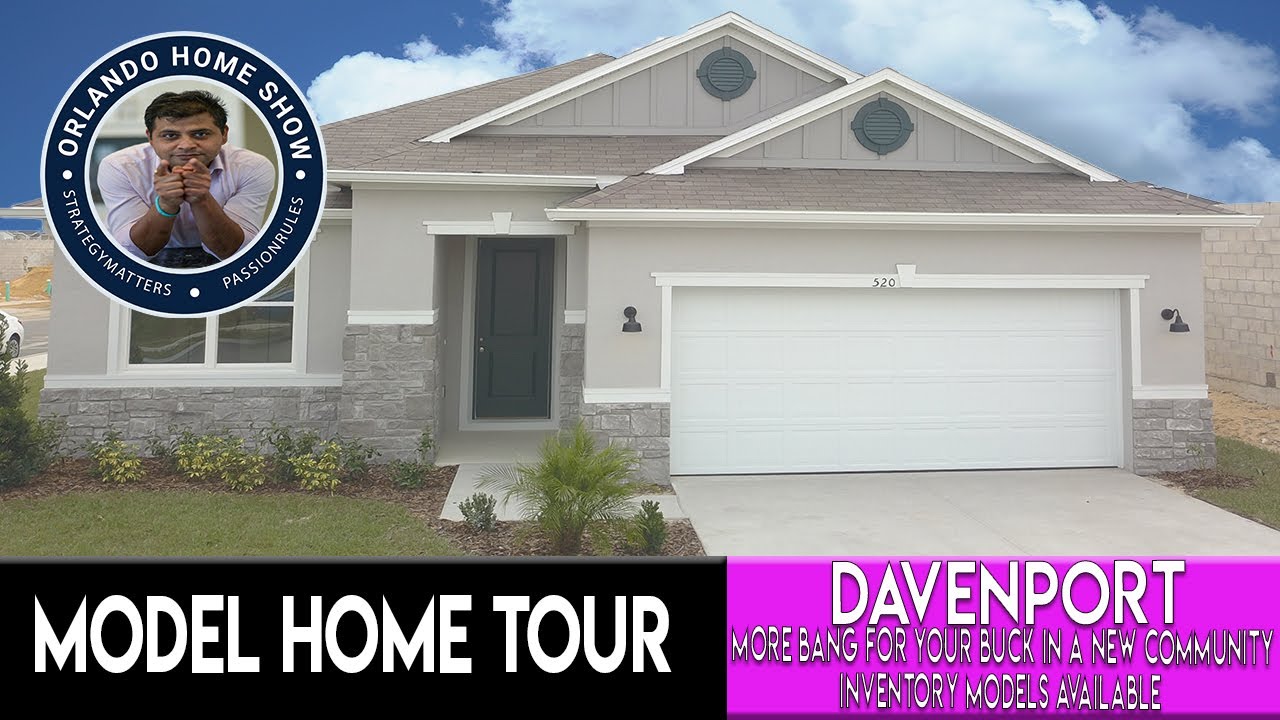 Low CDD and HOA | Brand New Community | A beautiful builder model in Davenport