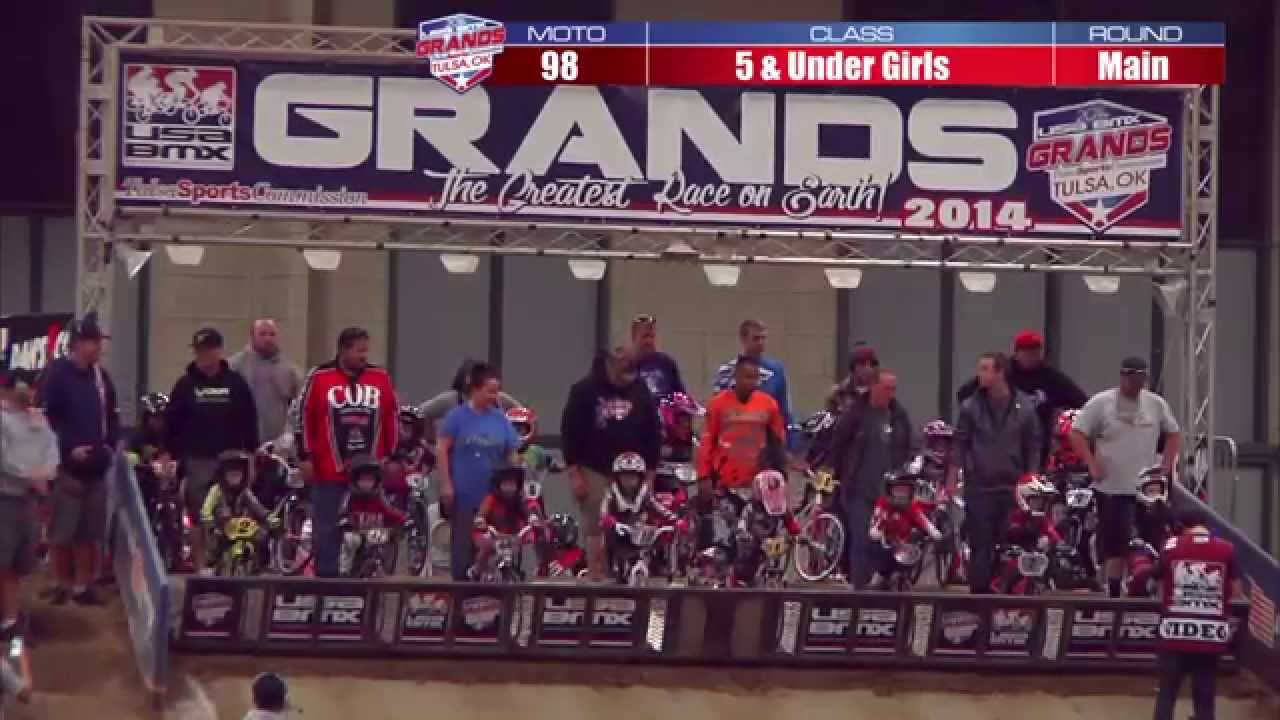 2014 USA BMX Grands - 5 & Under Girls