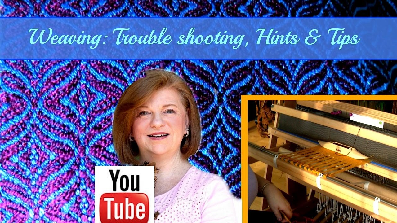Weaving:  Tips & Tricks for Hand Weaving on a Floor Loom.  Fixing Errors & solutions to problems.