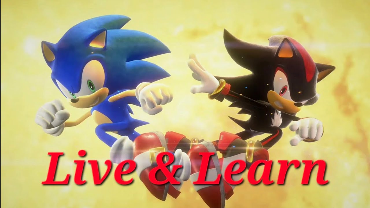 Sonic & Shadow (AMV)- Live & Learn