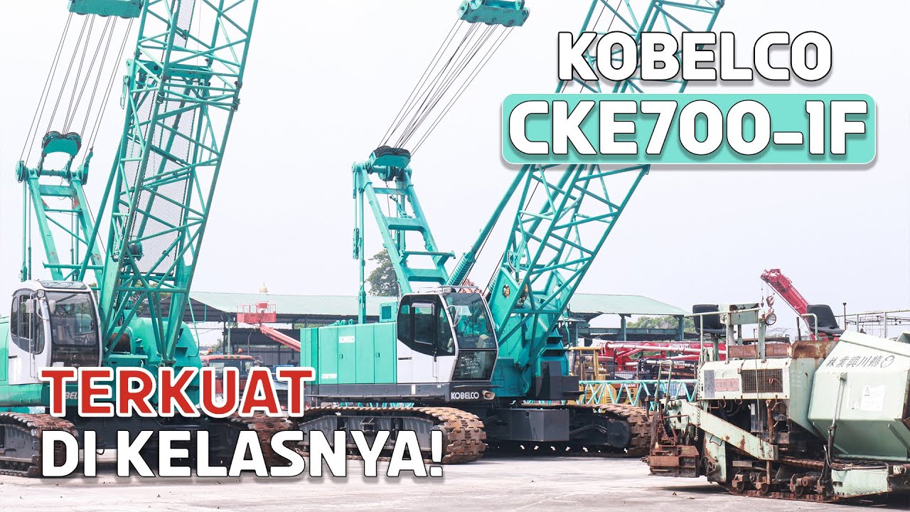 Review Kobelco CKE700-1F | Terkuat Di Kelasnya !!! - #JakartaAuctions