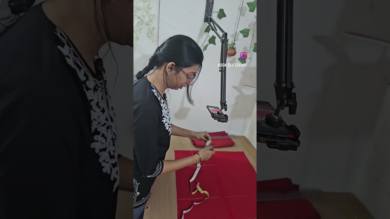 Behind the scene .... our live online stitching courses/ SoA Slice of art