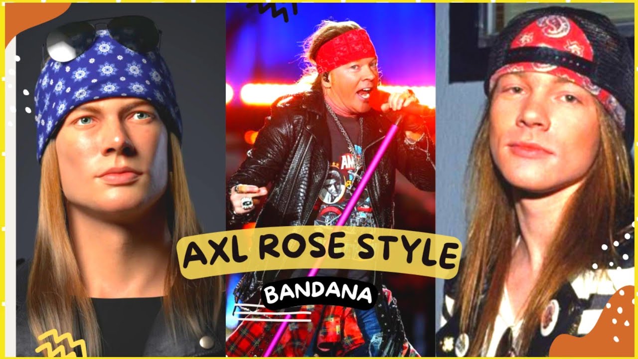 HOW to Fold a Bandana Like Axl Rose