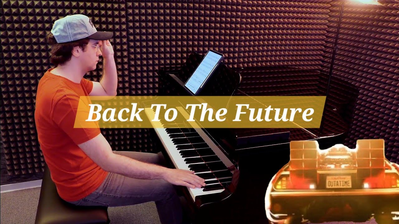 Back to the Future - Main Theme (Piano Version) #backtothefuture 