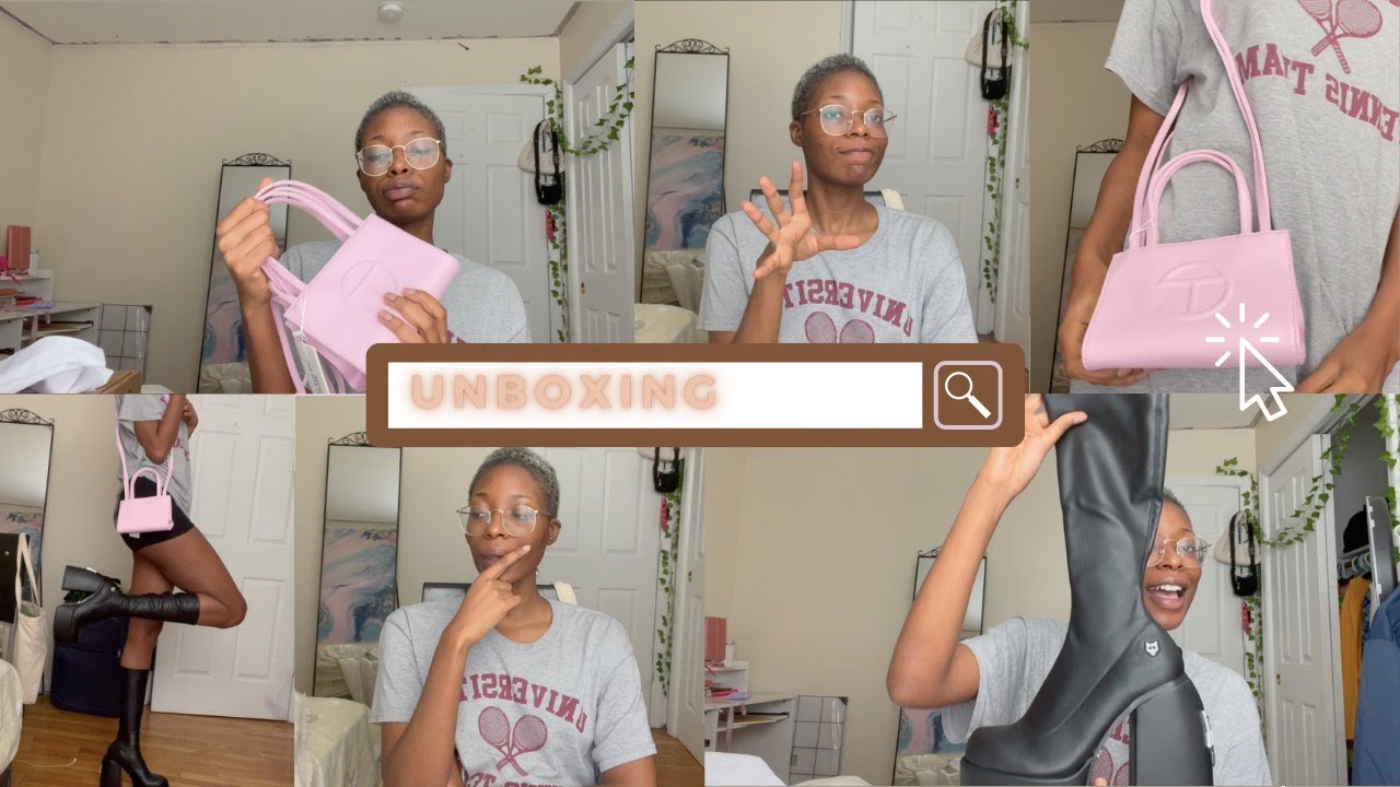 Nakedwolfe Boots and Telfar bag Unboxing