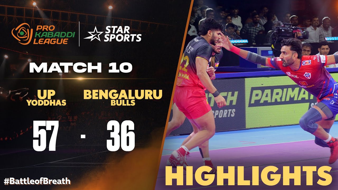 UP Yoddhas ride on Surender Gill’s brilliance to claim their second straight win | #ProKabaddiOnStar