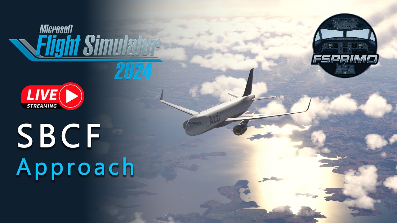 SBCF Approach  - #msfs2024 #quest3 #virtualreality #vr