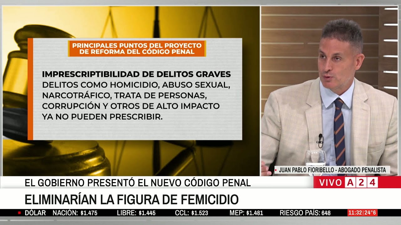 🔴 EL GOBIERNO PRESENTÓ EL NUEVO CÓDIGO PENAL: CONDENAS MÁS ALTAS Y CÁRCEL EFECTIVA POR DELITOS