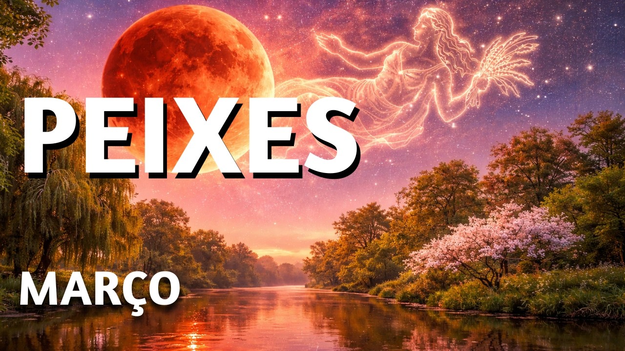 PEIXES ♓ MARÇO. NADA SERÁ COMO ANTES. TEMPORADA DE ECLIPSES. PROFUNDAS  TRANSFORMAÇÕES! #tarot