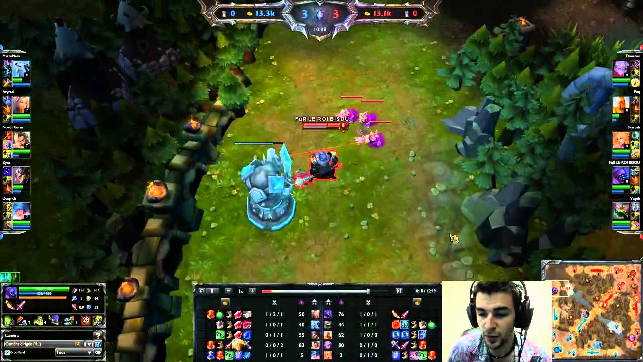 Game comment&eacute;e for Fun Top elo avec LE ROI BISOU @Fureur :) Epic guy!