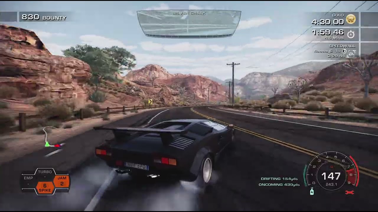 Need for Speed: Hot Pursuit Remastered (PS5/60FPS) - Cannonball - 3:30.92