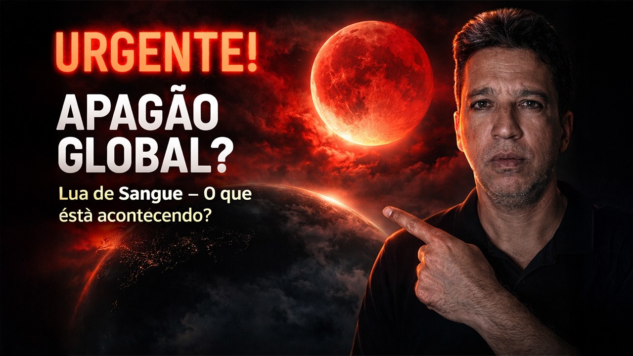 Urgente! Lua de Sangue e Apagão Global: O que está acontecendo?
